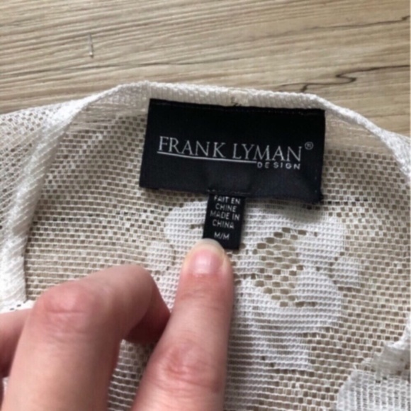 Frank Lyman Design Cream Lace Cover-Up - Picture 5 of 8